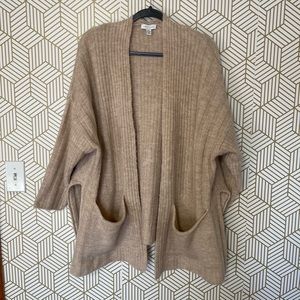 Topshop long knit cardigan size small